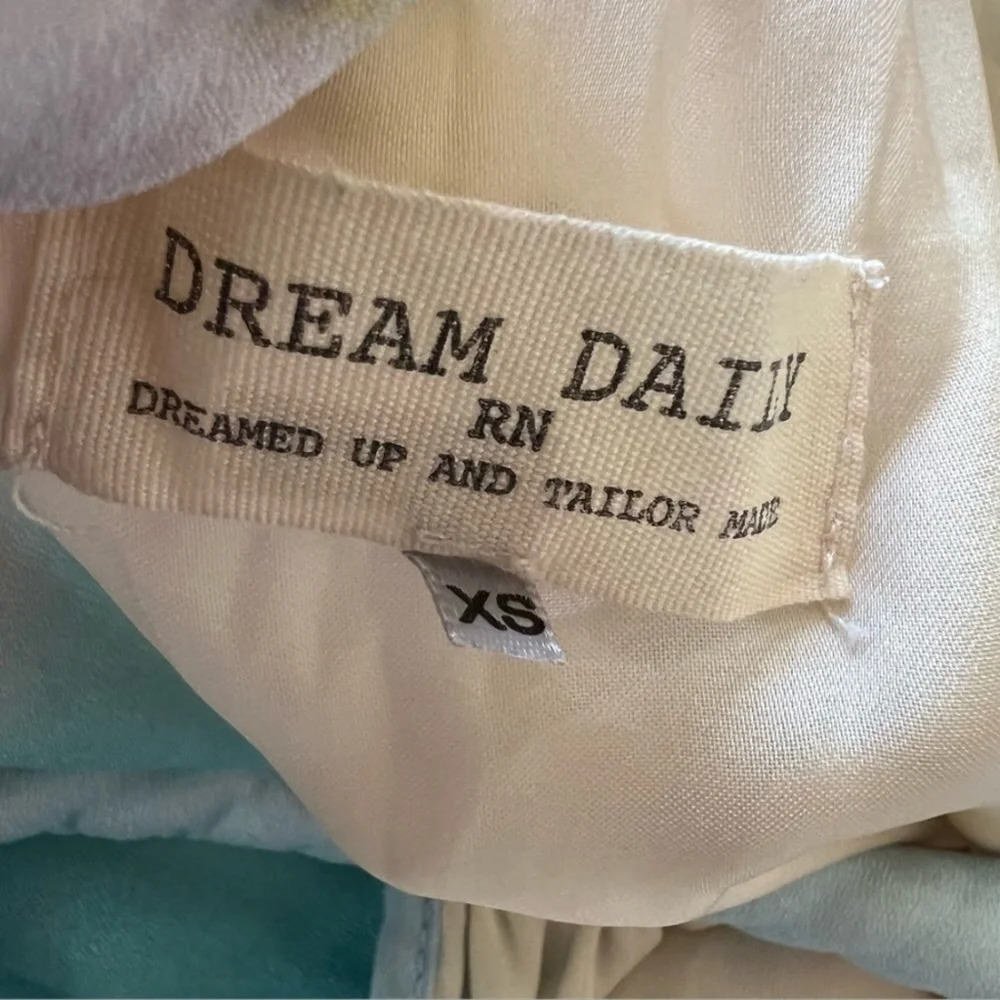 Anthropologie Dream Daily inkjet beach print halter dress 567 - Picture 6 of 9